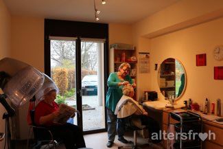 Friseursalon in der Pflegeeinrichtung