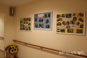 Fotos an den Wänden