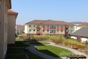 Balkonblick, DSG Pflegewohnstift Hönow bei Berlin