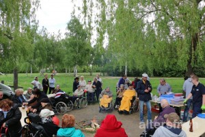 Grillnachmittag, DSG Pflegewohnstift Hönow bei Berlin