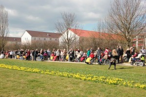 Osterspaziergang, DSG Pflegewohnstift Hönow bei Berlin