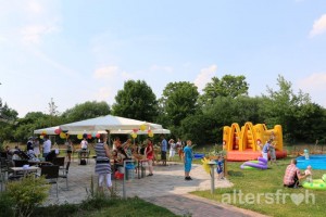 Hüpfburg, DSG Pflegewohnstift Hönow bei Berlin