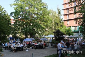 Parkfest in der Seniorenstiftung Prenzlauer Berg Haus 32 in Berlin