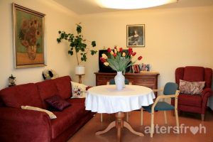 Gemeinschaftsraum im zur Seniorenstiftung Prenzlauer Berg gehörenden Haus 26