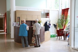 Empfangsbereich, Haus 33 der Seniorenstiftung Prenzlauer Berg in Berlin