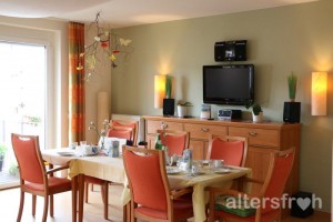 Sitzgruppe, Haus 33 der Seniorenstiftung Prenzlauer Berg in Berlin