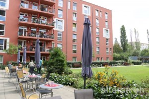 Terrasse, Seniorenstiftung Prenzlauer Berg Haus 33 in Berlin